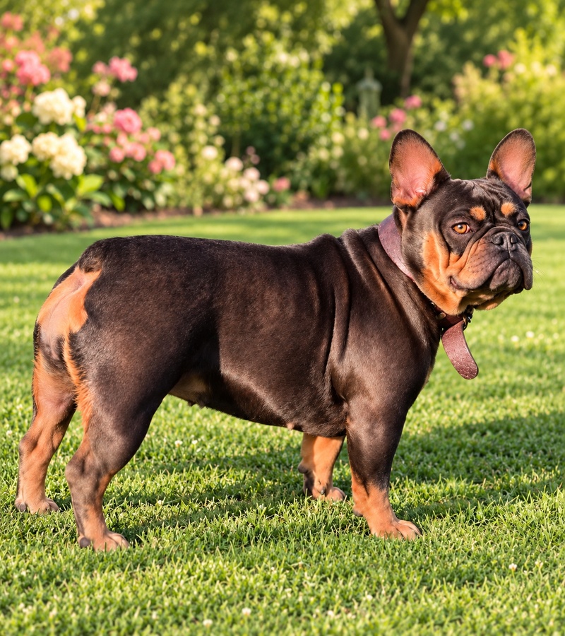 Femelle Bouledogue Français Bleue Cherry Tan 