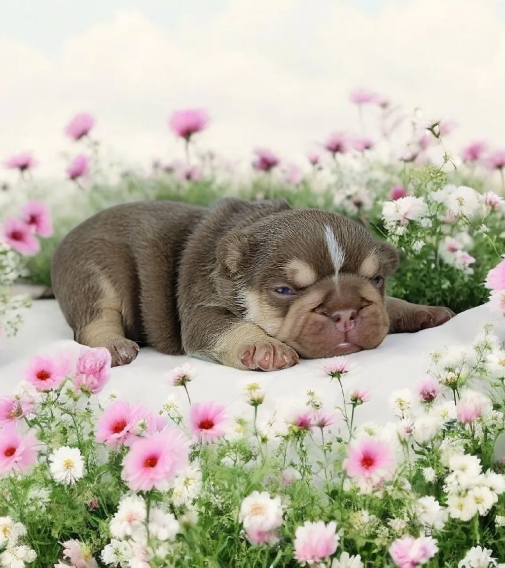 Photo d'un chiot Bouledogue Français femelle à vendre.