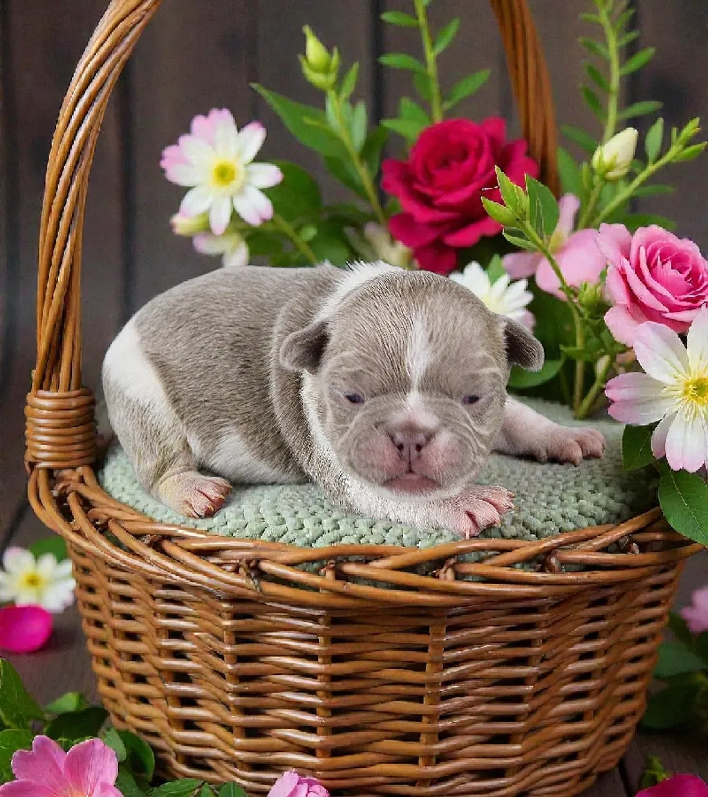 Photo d'un chiot Bouledogue Français femelle à vendre.