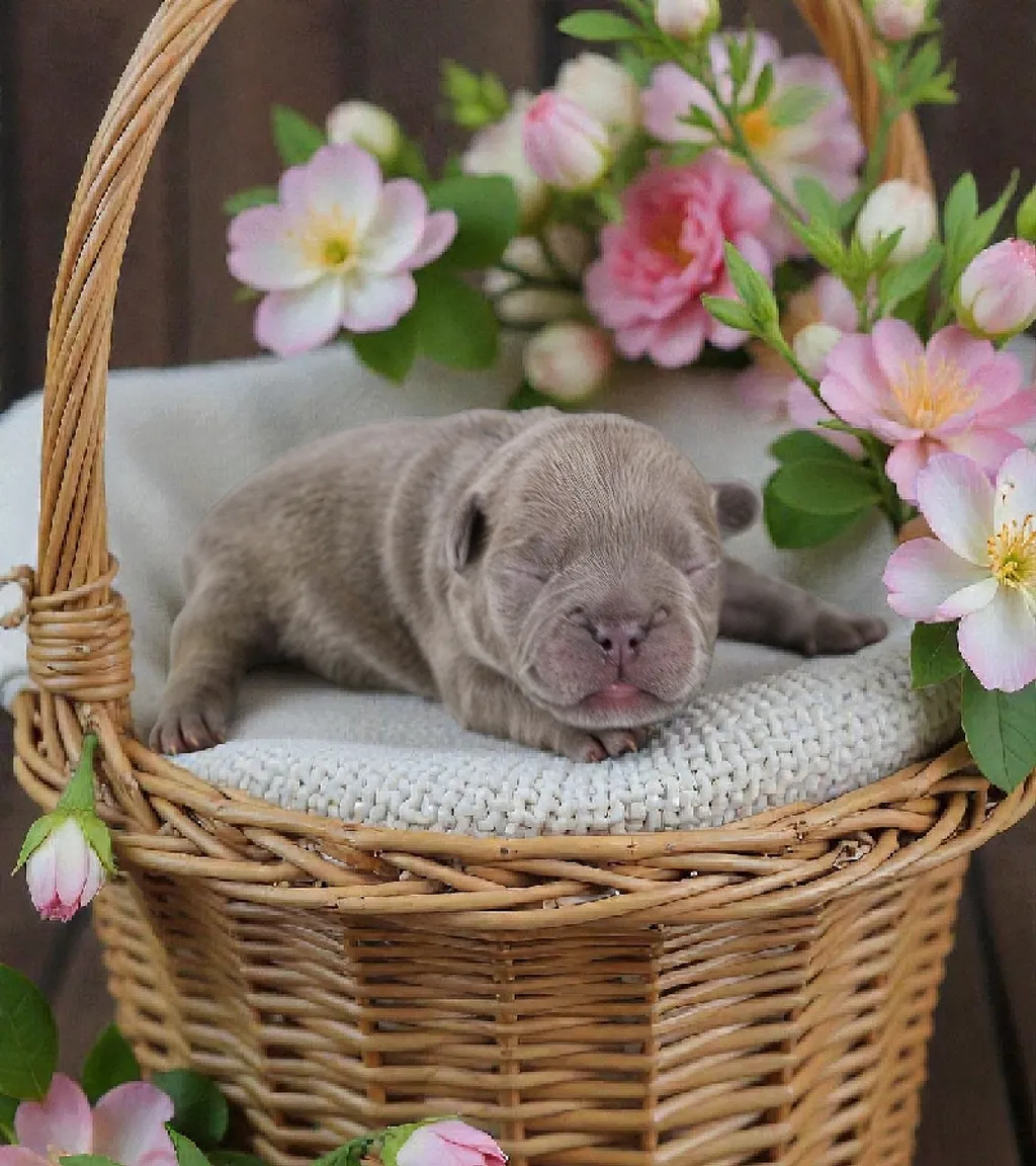Photo d'un chiot Bouledogue Français femelle à vendre.